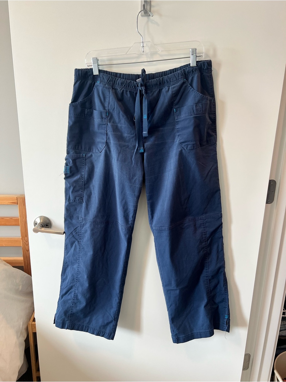 Men's Navy Blue Utility Cargo Pants